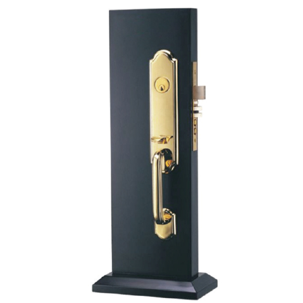 Luxury large wrought brass lockset series
